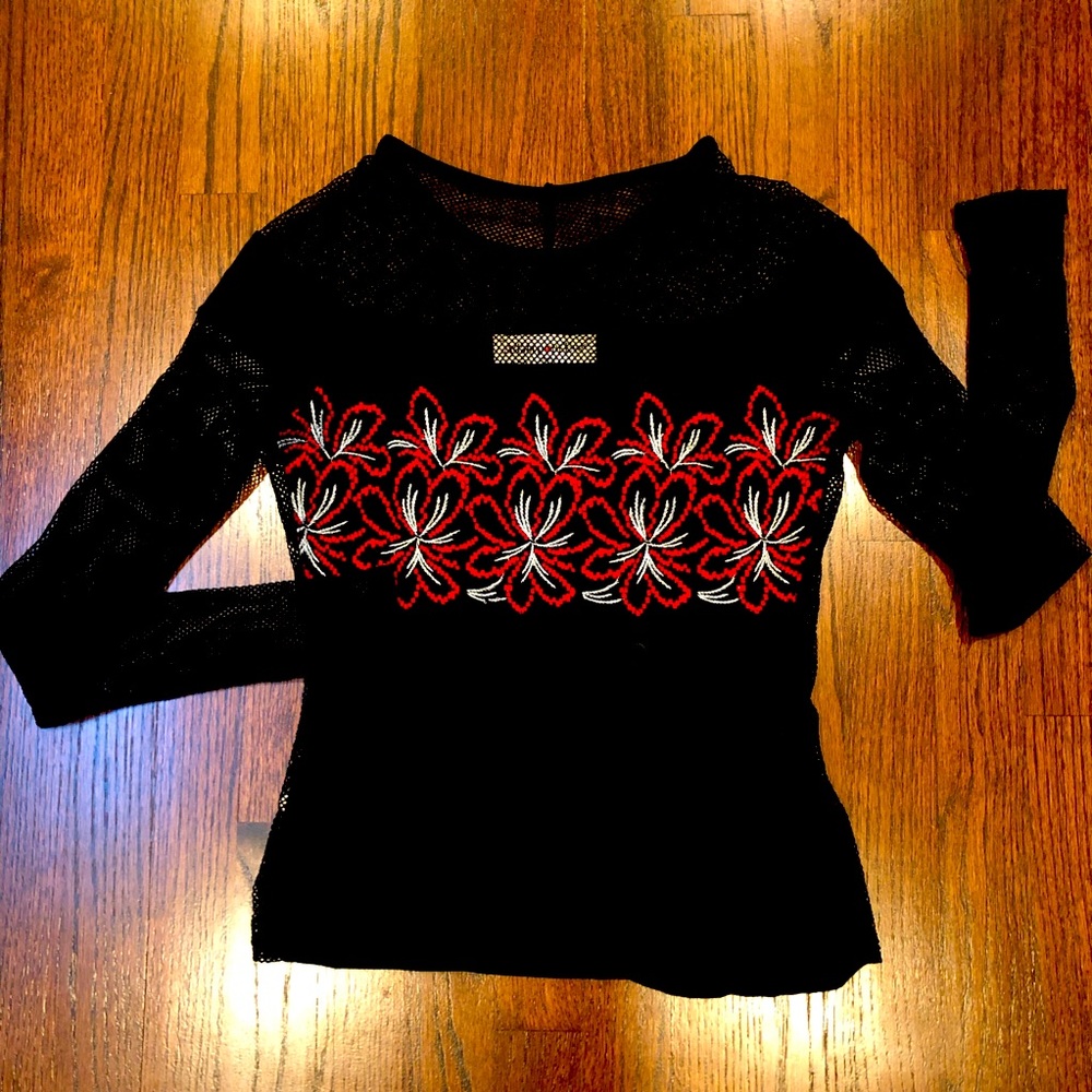 French made long sleeve t-shirt.